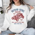 Hotrod Rebel Automotive Nostalgia Old Car Distressed Premium Tri-Blend Unisex Sweatshirt