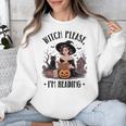 I'm Reading Halloween Witch Book Lover Unisex Sweatshirt