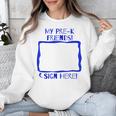 Interactive Preschool GraduationShirt Unisex Sweatshirt