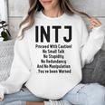 INTJ Rules Architect Personality Type Introvert Unisex Sweatshirt INTJ Rules Architect Personality Type Introvert Unisex Sweatshirt
