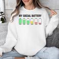 Introvert Cute My Social Battery Raglan Baseball Tee Unisex Sweatshirt Introvert Cute My Social Battery Raglan Baseball Tee Unisex Sweatshirt