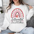 Introverted But Willing To Discuss Serial Killers True Crime Unisex Sweatshirt