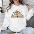 Its a Good Day To Read a Book Librarian Books Reading Floral Unisex Sweatshirt