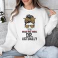 It's Miss Ms Mrs Dr Actually Doctor Graduation Appreciation Unisex Sweatshirt