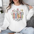 Just One More Chapter Book Lovers For Women Unisex Sweatshirt Just One More Chapter Book Lovers For Women Unisex Sweatshirt