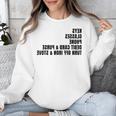 Keys Glasses Phone Debit Card For Memory-Less Friends Mirror Unisex Sweatshirt