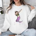 Kids Class Of 2029 Shirt Graduation Dabbing Mermaid Shirt Unisex Sweatshirt