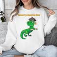 Kids Cute Graduation Dinosaur Smarty Saurus Kinder VPK Pre-k Grad Unisex Sweatshirt