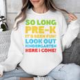 Kids So Long PRE-K It's Been Fun Shirt Boy Girl Graduation Unisex Sweatshirt
