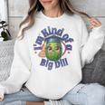 Im Kind Of A Big Dill Graduation Pickle Shirt Premium Unisex Sweatshirt