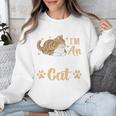 Kitty Pet Lover Introvert Person Cats Show Family Member Unisex Sweatshirt