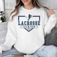 Lacrosse Senior Night Lacrosse Senior 2025 Graduation 33 Unisex Sweatshirt
