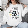 Last Day Of School Student Graduation I Survived 2nd Grade Unisex Sweatshirt