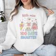 Little Miss 100 Days Smarter Cute Goose Reading Books Girls Unisex Sweatshirt Little Miss 100 Days Smarter Cute Goose Reading Books Girls Unisex Sweatshirt