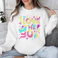 I Love The 90'S 90s Retro Nostalgia Premium Tri-Blend Unisex Sweatshirt I Love The 90'S 90s Retro Nostalgia Premium Tri-Blend Unisex Sweatshirt