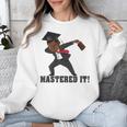 Masters Graduation Mastered It Dabbing Man Tee Unisex Sweatshirt