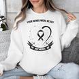 In Memory Of Grandma Melanoma Cancer Awareness Memorial Unisex Sweatshirt