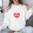 In Memory Of Son Basie Customized Personalized Memorial Unisex Sweatshirt