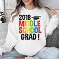 Middle School Graduation Class Of 2018 Shirt Unisex Sweatshirt