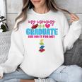 My Mommy Is A Graduate Proud Son Daughter T-Shirt Graduation Unisex Sweatshirt