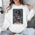 Mystical Library Book Reader The Introvert Tarot Card Unisex Sweatshirt Mystical Library Book Reader The Introvert Tarot Card Unisex Sweatshirt