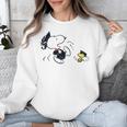 Peanuts Graduation Squad Snoopy Woodstock Raglan Baseball Tee Unisex Sweatshirt