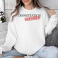 PhD Thesis Defense Graphic Doctoral Graduation Unisex Sweatshirt