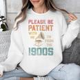 Please Be Patient With Me I'm From The 1900s Cool Gramophone Premium Unisex Sweatshirt Please Be Patient With Me I'm From The 1900s Cool Gramophone Premium Unisex Sweatshirt
