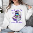 Please Be Patient With Me I'm From The 1900s Gamer Gaming Premium Unisex Sweatshirt