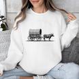 Please Be Patient I'm From The 1900s Oxen And Wagon Premium Unisex Sweatshirt Please Be Patient I'm From The 1900s Oxen And Wagon Premium Unisex Sweatshirt