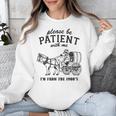 Please Be Patient I'm From The 1900s Raccoon Lover Premium Unisex Sweatshirt