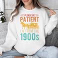 PLEASE BE PATIENT I'M FROM THE 1900s Vintage 1900s 90s Premium Unisex Sweatshirt PLEASE BE PATIENT I'M FROM THE 1900s Vintage 1900s 90s Premium Unisex Sweatshirt