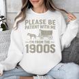 Please Be Patient I'm From The 1900s Vintage Over The Hill Premium Tri-Blend Unisex Sweatshirt