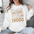Please Be Patient With Me I'm From The 1900s Vintage Quote Premium Tri-Blend Unisex Sweatshirt