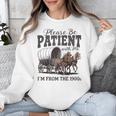 Please Be Patient With Me I'm From The 1900s Vintage Raglan Baseball Tee Unisex Sweatshirt Please Be Patient With Me I'm From The 1900s Vintage Raglan Baseball Tee Unisex Sweatshirt
