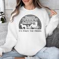 Please Be Patient With Me I'm From The 1900s Vintage Retro Raglan Baseball Tee Unisex Sweatshirt