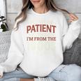 Please Be Patient With Me I'm From The 1900s Vintage Style Premium Unisex Sweatshirt Please Be Patient With Me I'm From The 1900s Vintage Style Premium Unisex Sweatshirt