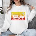 Please Be Patient With Me I'm From The 1900s Vintage Sun Set Premium Unisex Sweatshirt
