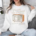 Please Be Patient With Me I'm From The 1900s Vintage TV Premium Unisex Sweatshirt Please Be Patient With Me I'm From The 1900s Vintage TV Premium Unisex Sweatshirt