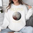 Pluto Never Forget 1930-2006 Planet Space Science Nostalgia Unisex Sweatshirt