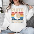 Pluto Never Forget Space Nostalgia Astronomy Humor Unisex Sweatshirt Pluto Never Forget Space Nostalgia Astronomy Humor Unisex Sweatshirt