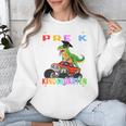 Pre k Graduation 2025 Pre-k Kindergarten Graduate Dinosaur Premium Tri-Blend Unisex Sweatshirt