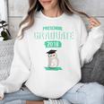 Pre K Graduation Shirt Cute Graduate 2018 Wise Owl Unisex Sweatshirt