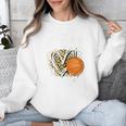 Proud Aunt Of A 2026 Senior Basketball Graduation Leopard Premium Tri-Blend Unisex Sweatshirt