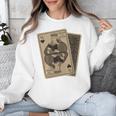 Queen Of Books Playing Card Aesthetic For Book Lovers Premium Tri-Blend Unisex Sweatshirt Queen Of Books Playing Card Aesthetic For Book Lovers Premium Tri-Blend Unisex Sweatshirt