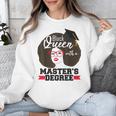 Queen Masters Degree Graduation Social Work MSW MPH Unisex Sweatshirt
