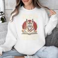 i Read Books And i Know Things German Shepherd Coffee Books Unisex Sweatshirt