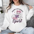 Reading Is My Favorite Sport Saying Cat And Book Lover Unisex Sweatshirt Reading Is My Favorite Sport Saying Cat And Book Lover Unisex Sweatshirt