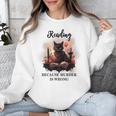 Reading Because Murder Is Wrong Books And Cats Book Lovers Unisex Sweatshirt