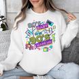 Retro 1980s 80's Baby 1990s 90's Made Me Vaporwave Nostalgia Unisex Sweatshirt Retro 1980s 80's Baby 1990s 90's Made Me Vaporwave Nostalgia Unisex Sweatshirt